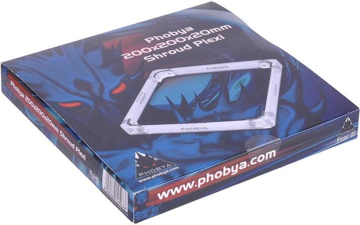 Produktbild Phobya Shroud Plexi 200x200x20mm