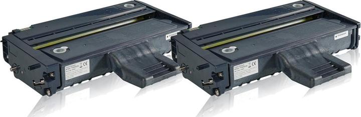 Produktbild Inkadoo Toner sparset kompatibel zu Ricoh 407254 / TYPE SP 201 HE enthält 2x Tonerkartusche Schwarz (BK)