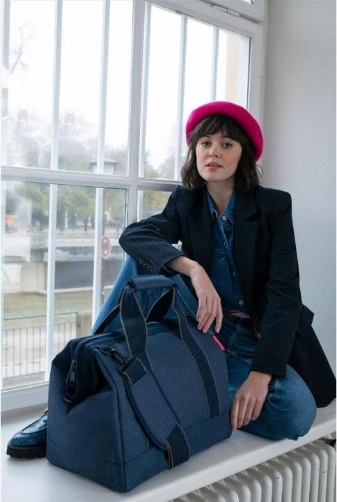 Produktbild reisenthel Schultertasche Allrounder M Herringbone Dark Blue