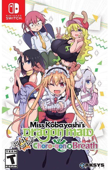 Image du produit Aksys Game Miss Kobayashi's Dragon Maid : Burst Forth!! Choro-gonBreath -US- (Switch, Switch Lite, Switch OLED, EN)
