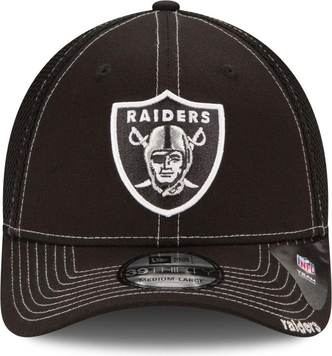 Produktbild New Era 39Thirty Stretch Mesh Cap - Las Vegas Raiders - L/XL (XL)