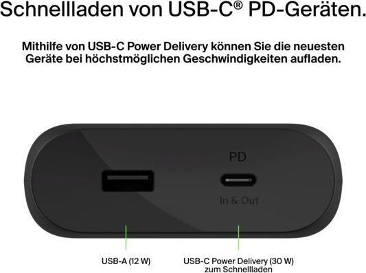 Produktbild Belkin BoostCharge Pro (20000 mAh, 65 W, 9.25 Wh)
