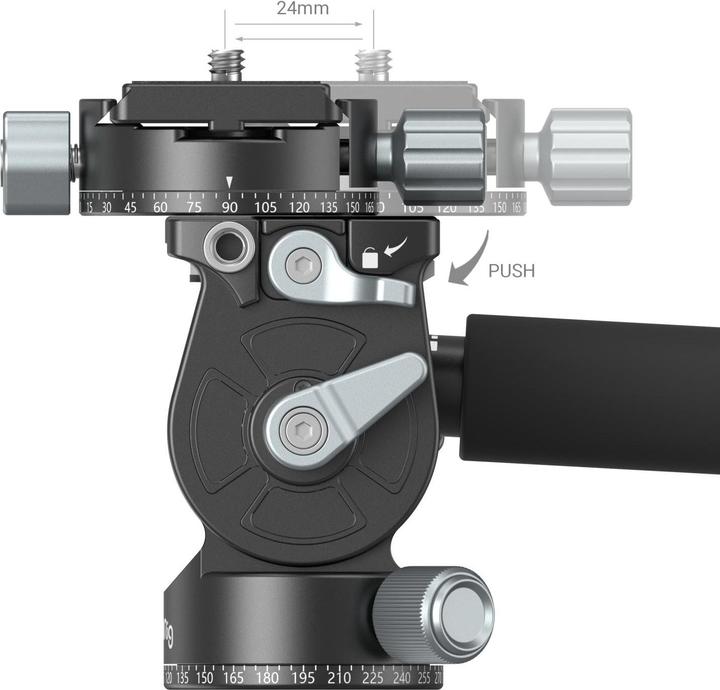 SmallRig Lightweight Fluid (Videokopf)