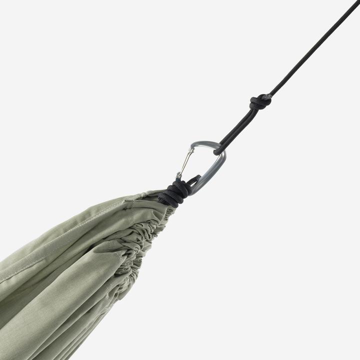 Actual product image Quechua Hängematte Ultim Comfort Polybaumwolle 350 × 180 cm für 2 Personen (220 kg)