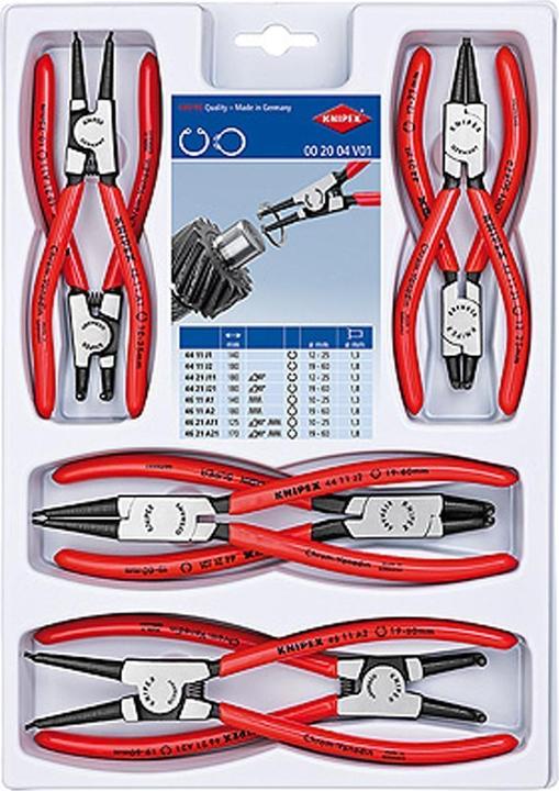 Produktbild Knipex Sicherungsringzangen-Set (180 mm)