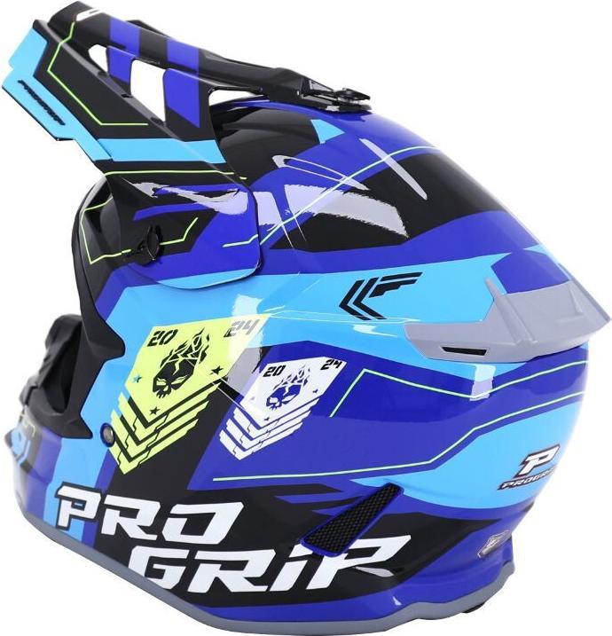 Image du produit ProGrip Casque moto cross (55 - 56 cm, S)
