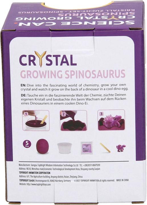 Produktbild Science Can Kristall-Dinosaurier-Zuchtset Spinosaurus