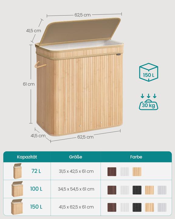 Produktbild Songmics Silo (100 l)