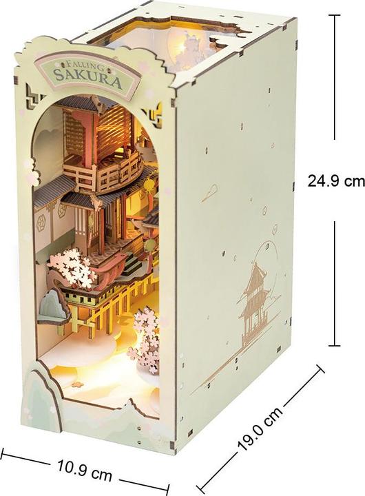 Produktbild Robotime Tiny House : Falling Sakura