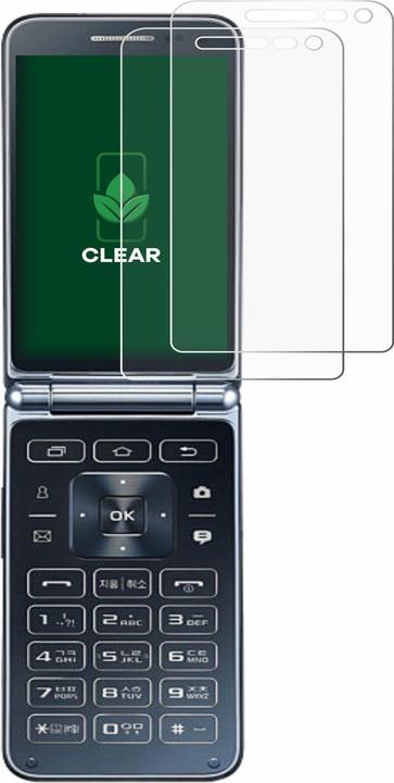 Productafbeelding ScreenLeaf Beschermfolie duurzame screenprotector screenprotector folie helder transparant (2 Stuk, Samsung Galaxy Z Fold2)