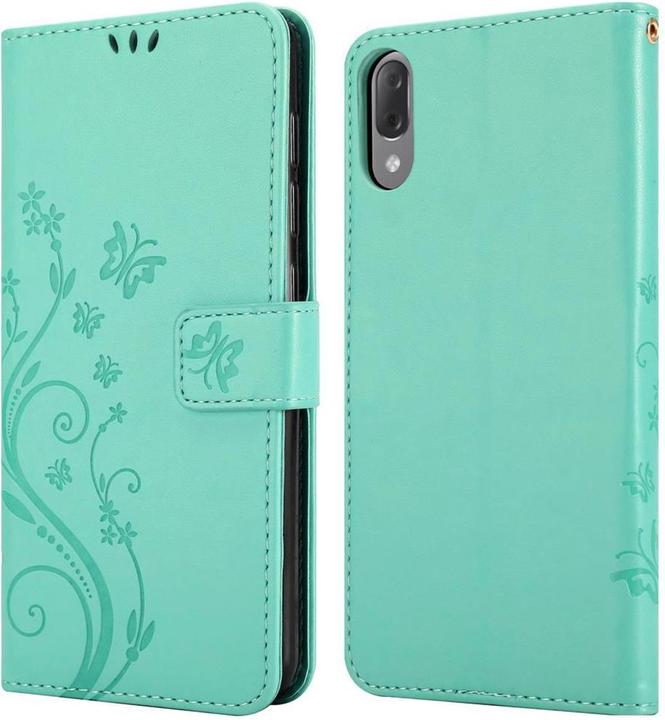 Actual product image Cadorabo Flower Book Cover (Sony Xperia L3)