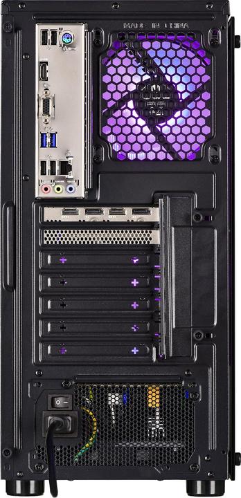 Image du produit Actina 5901443339281 PC Midi Tower AMD Ryzen™ 5 5600 DDR4-SDRAM SSD AMD Radeon RX 7700 XT Noir (AMD Ryzen 5 5600, 32 Go, 1000 Go, Radeon RX 7700 XT)