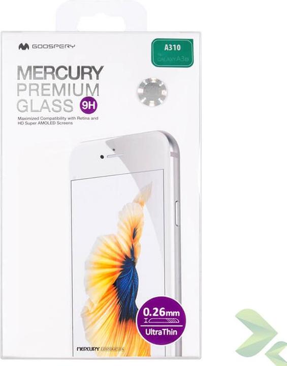 Actual product image Premium Glass - Hartowane szkło ochronne 9H Samsung Galaxy A3 (2016) (1 Piece, Samsung Galaxy A3 (2016))