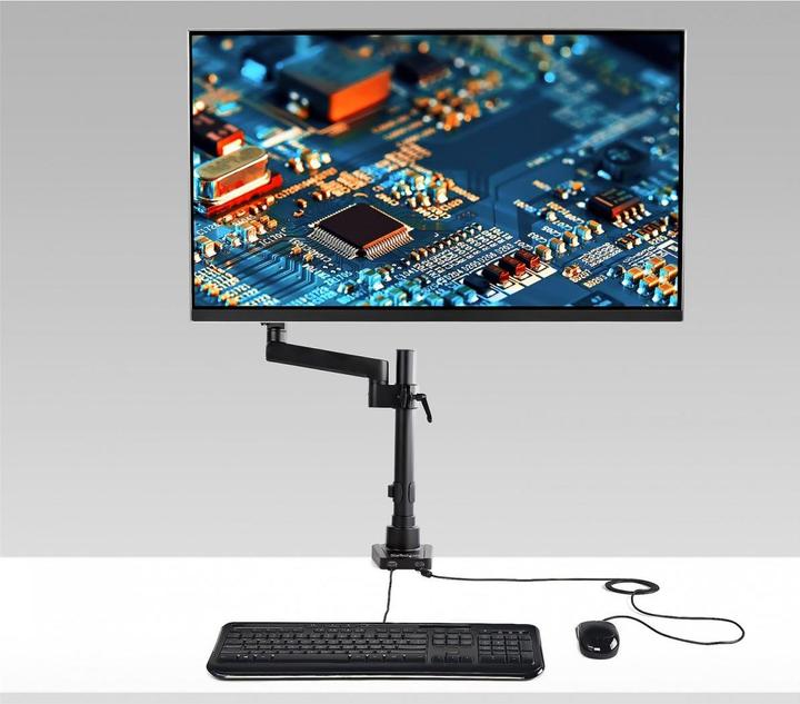 Produktbild StarTech ARMPIVOT2USB3 Monitorhalterung (Gelenkarm, 34-Zoll-VESA-Monitor, Premium 2x USB (Tisch, 34")