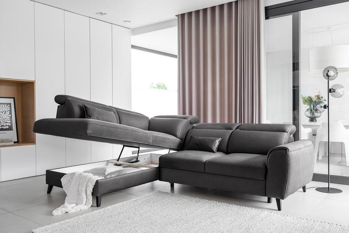 Image du produit ELTAP Noble (Canapé d'angle, 4 places, Canapé-lit)
