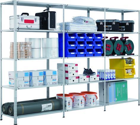 Schraubsystem Grundregal MULTIplus250