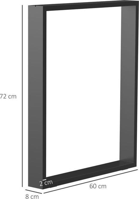Actual product image Swisshandel24 Table legs
