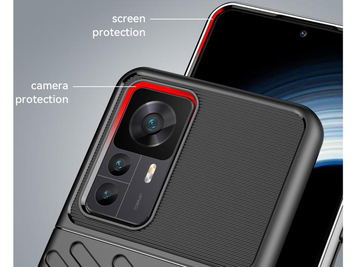 Actual product image Screenguard Xiaomi 12T Pro SpaceCase Impact-Resistant Cover (Xiaomi 12T Pro)