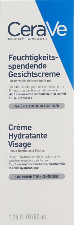 Immagine prodotto CeraVe Crema idratante per il viso (52 ml, Crema 24h)