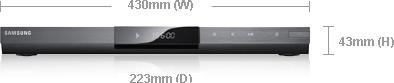 Produktbild Samsung BD-C6500, Blu-RayPlayer, 7.1 Analog Audio out, WLAN