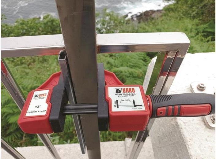 Actual product image Urko Body clamp 213 Clamping W.450mm A.85mm (450 mm)