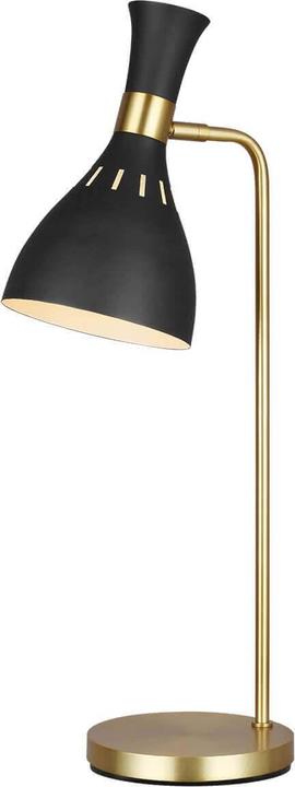 Immagine prodotto Elstead Lighting Lampada da tavolo Joan E27 nero notte, ottone brunito (E27)