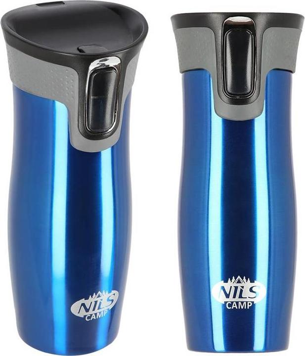 Actual product image Nils NCC03 Blue THERMAL CUP CAMP (0.42 l)