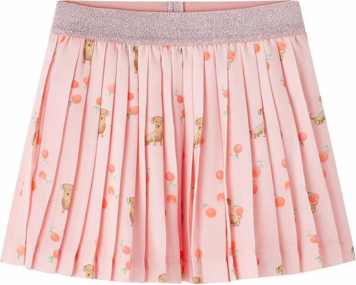 VidaXL Kinder-Faltenrock Hellorange 104,Aussenmaterial: 100 (104)