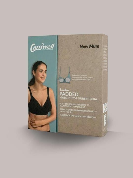 Actual product image Carriwell Padded pregnancy and nursing bra (XL)