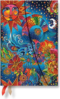 Paperblanks PAPERBLAN Agenda Himmlische Magie 2026 DD0554-5 1W/2S HOR Mini HC DE 9.5x14cm (Tedesco)