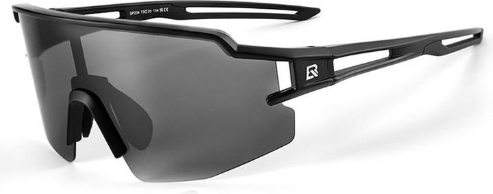 Produktbild Rockbros Polarized Cycling Glasses with UV Protection and Corrective Insert 14120008006 Gray Lenses (Schwarz, Schwarz)