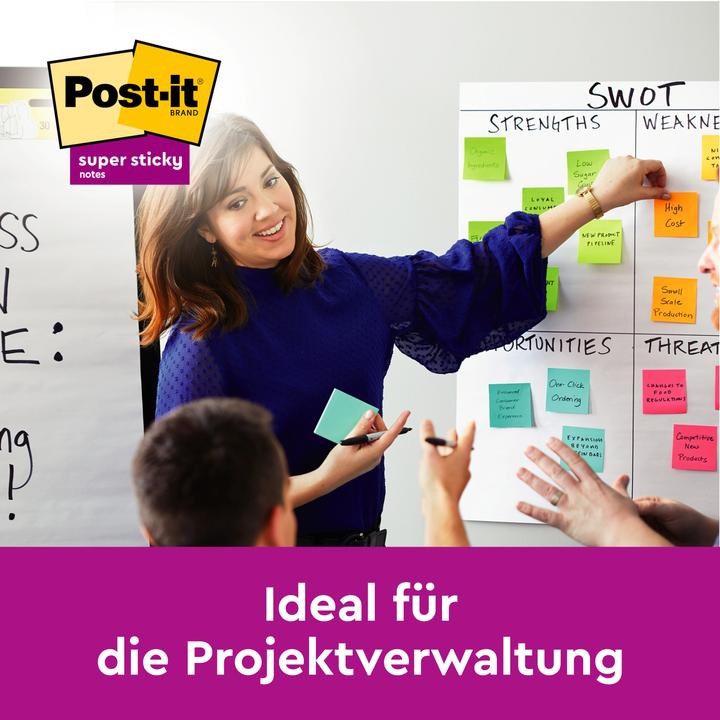 Image du produit Post-it Super Sticky Notes Rio (48 x 48 mm)