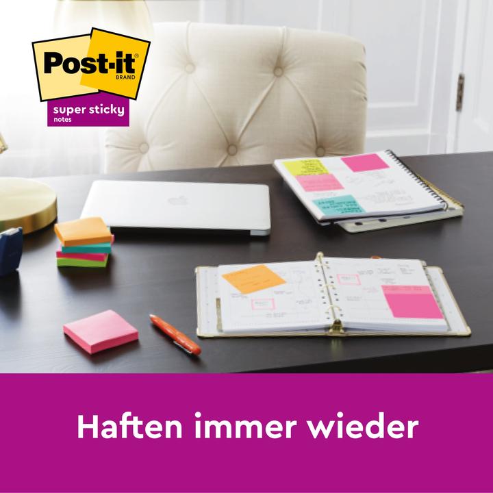 Image du produit Post-it Super Sticky Notes Rio (48 x 48 mm)