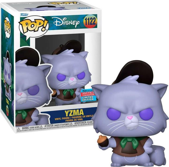 Image du produit Funko POP! Disney Kuzco, l'Empereur Mégalo Yzma (Chat) Edition Limitée