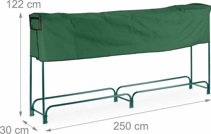 Image du produit Relaxdays Tablette murale, hexagonale (60 x 12 x 52 cm)