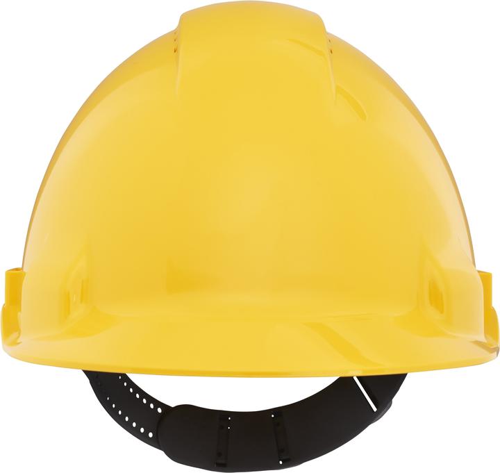 Produktbild 3M Schutzhelm G3000 belüftet, mit Uvicator™ Sensor, Pinlock, Schweissband, gelb (54 - 62 cm)