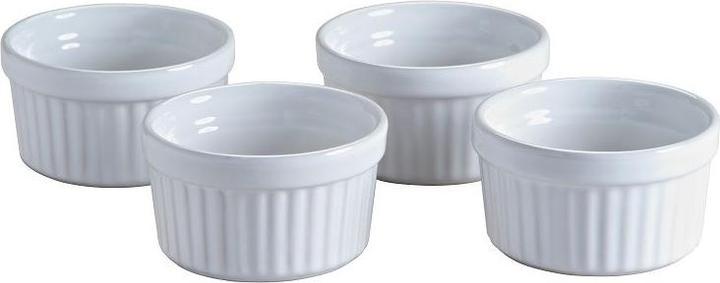 Immagine prodotto Mason Cash 2001.546 Set di 4 piatti da portata in gres bianco da 9 cm, ceramica, 9 x 9 x 5 (9 cm)