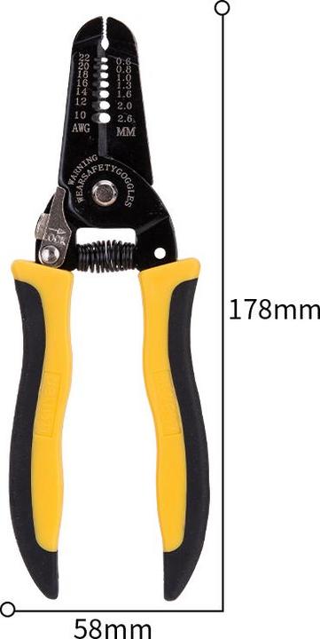 Actual product image Deli Tools EDL2607 (178 mm)