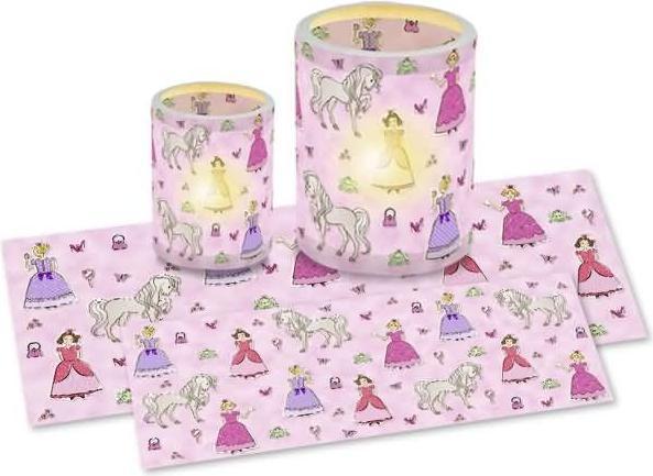 Produktbild Ursus Laternenzuschnitte Prinzessin Transparentpapier 115g/qm 20x50cm VE=25 Blatt (20 x 50 cm, 1 x)