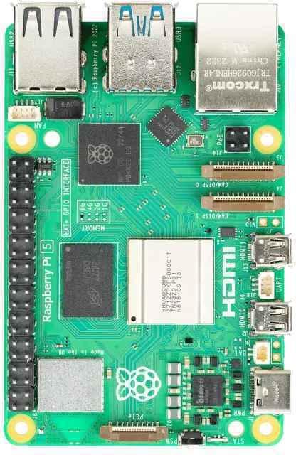 Actual product image Raspberry Pi New 5 / 4GB