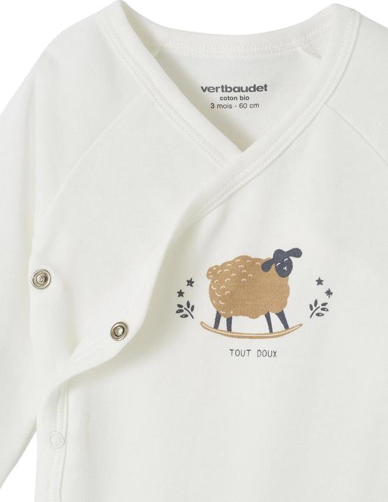 Produktbild Vertbaudet 5er-Pack Baby Wickelbodys aus Bio-Baumwolle Oeko-Tex (74)