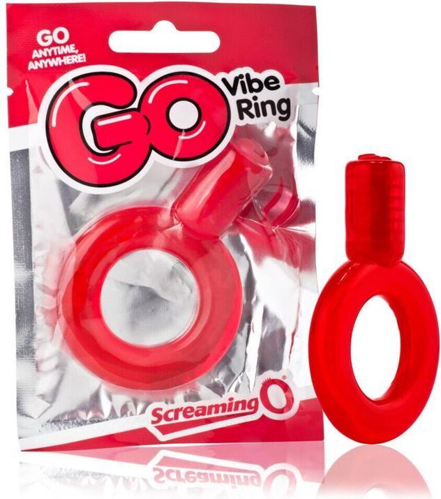 Produktbild Screaming O Vibrierender Ring Wird Rot (9 cm)