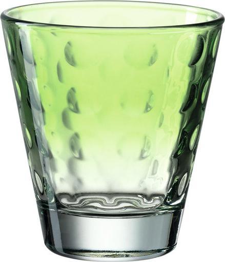 Actual product image Leonardo Drinking glass Optic Pastel 215 ml, 6 pieces, Multicoloured (0.22 l, 6 x)