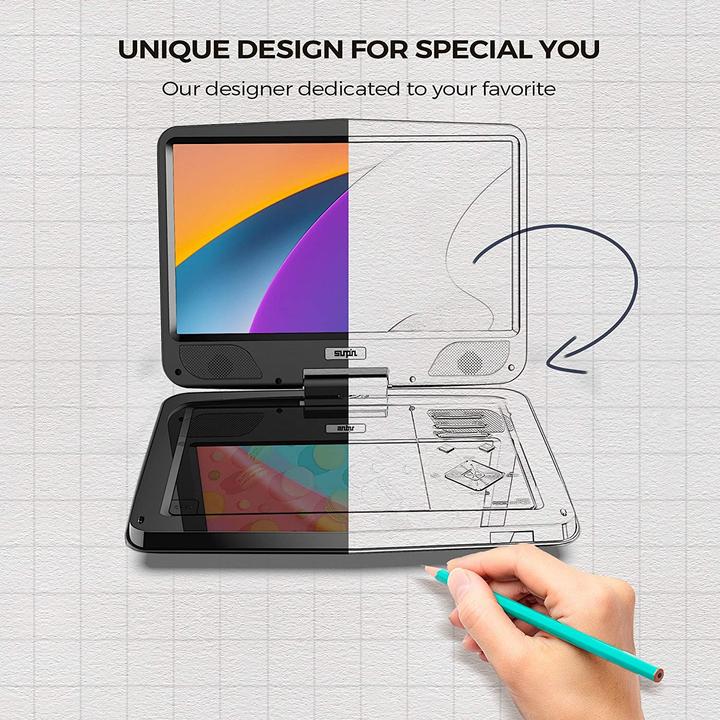 Immagine prodotto Sunpin Lettore DVD portatile (Lettore DVD portatile)