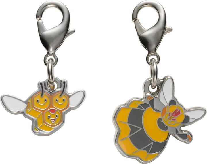 Actual product image Pokémon Pokemon Center - Combee, Vespiquen key ring - 2 pieces