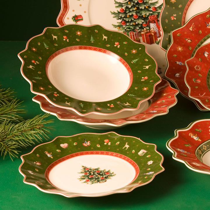 Immagine prodotto Villeroy & Boch Frühstücksteller grün Toy's Delight (1 x, 24.50 cm)