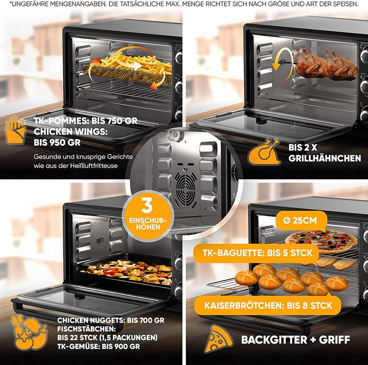 Image du produit Stillstern Mini-four à chaleur tournante