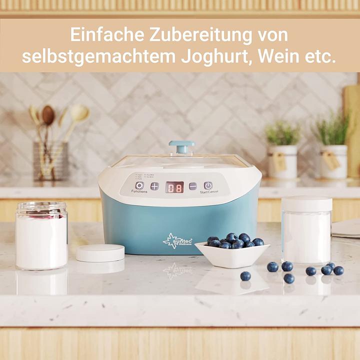 Actual product image Suntec Yogurt maker YOG-8588 digital