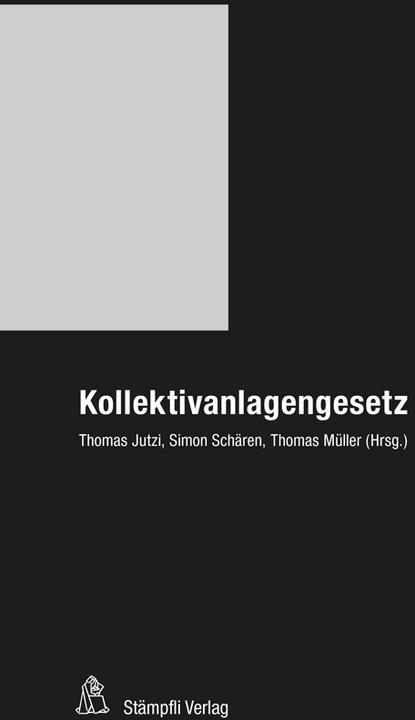 Actual product image Kollektivanlagengesetz (German, Daniel Dedeyan, Alexander squirrel, Thomas Mueller, 2024)