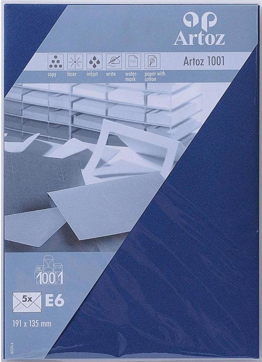 Produktbild Artoz 1001 Kuverts cl.blue (E6, 5 x)